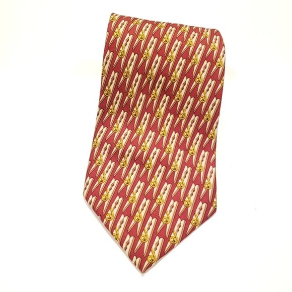 Gucci clothespin mens necktie - Picture 1 of 4